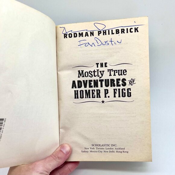 The Mostly True Adventures of Homer P Figg by Rodman Philbrick Scholastic - Picture 3 of 6